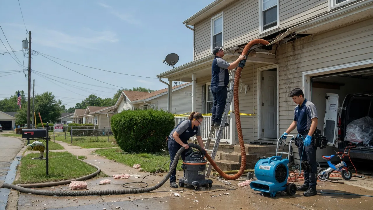 Water Damage Restoration in Paris, KY near me